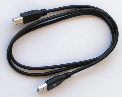 Black USB 2.0 - מאסטרו אודיו - USB כבל