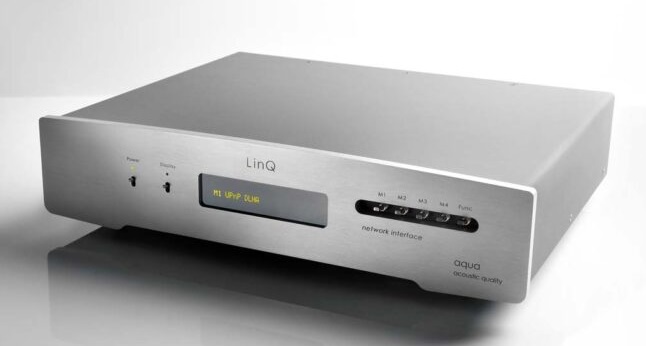 LinQ aqua  - מאסטרו אודיו - ממשק רשת