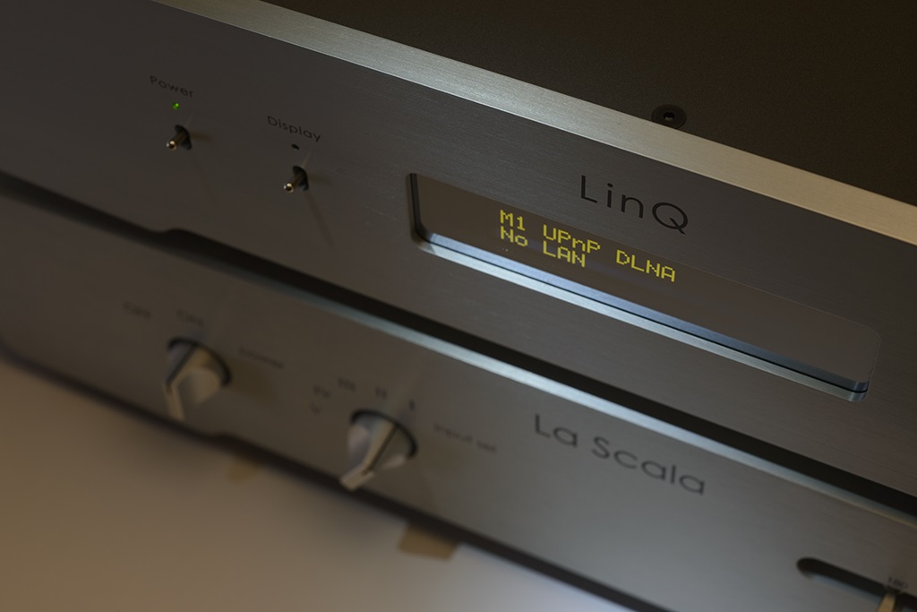 LinQ aqua  - מאסטרו אודיו - ממשק רשת